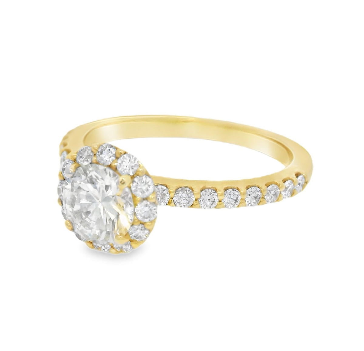 Platina Diamond Engagement Ring, view 2