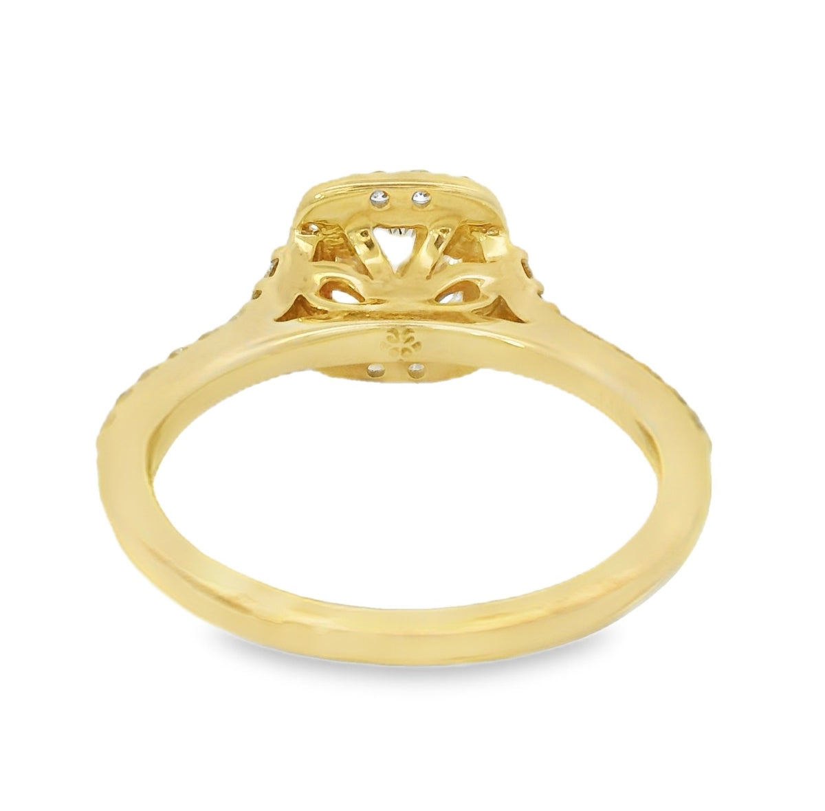 Chrysalis Baxter's Custom Engagement Ring, view 4