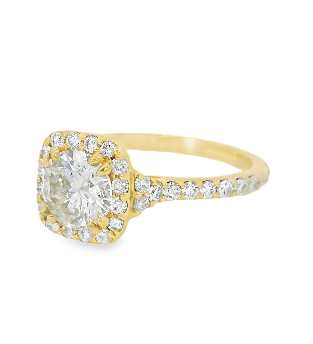 Chrysalis Baxter's Custom Engagement Ring, view 3