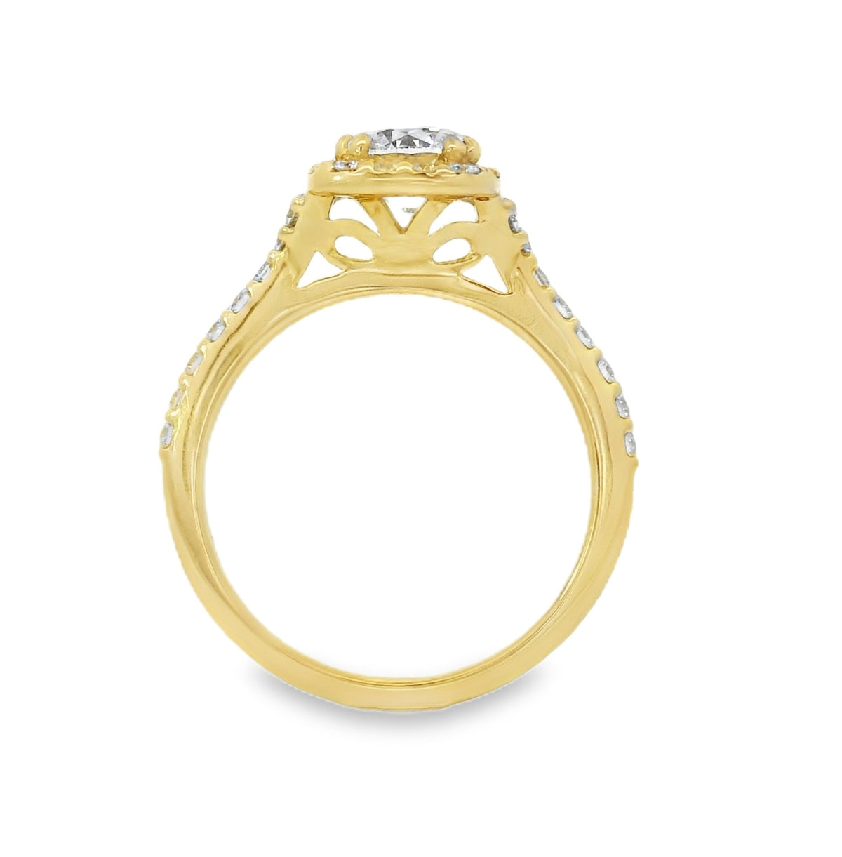 Chrysalis Baxter's Custom Engagement Ring, view 5