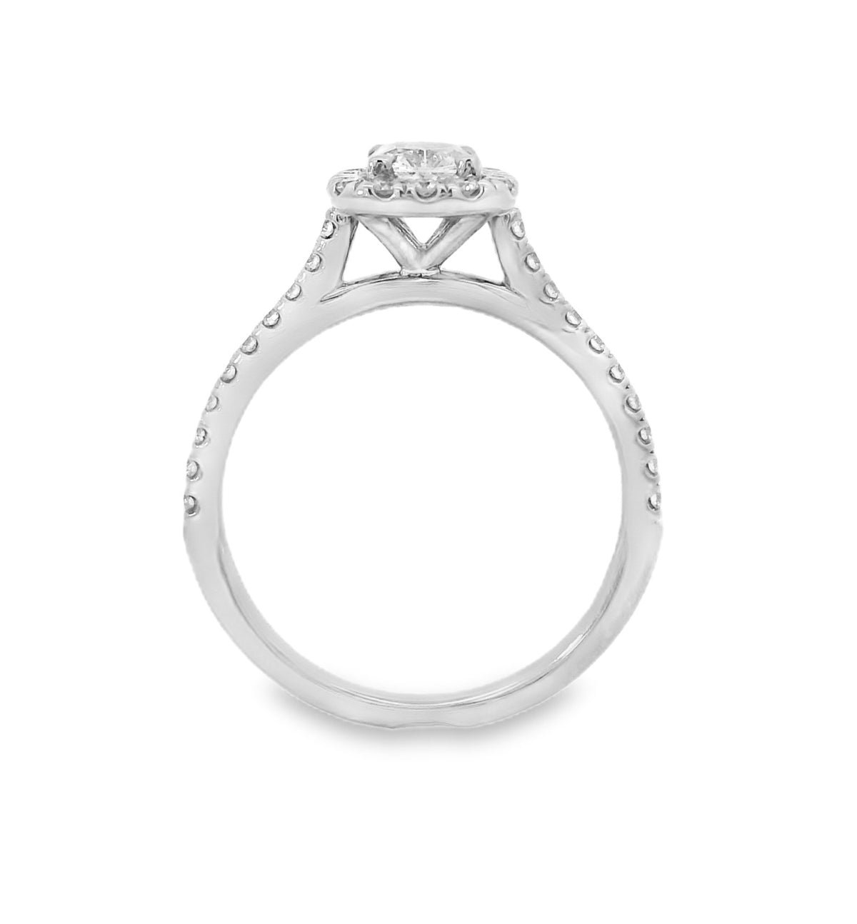 Allouche Diamant Halo Diamond Ring, view 2