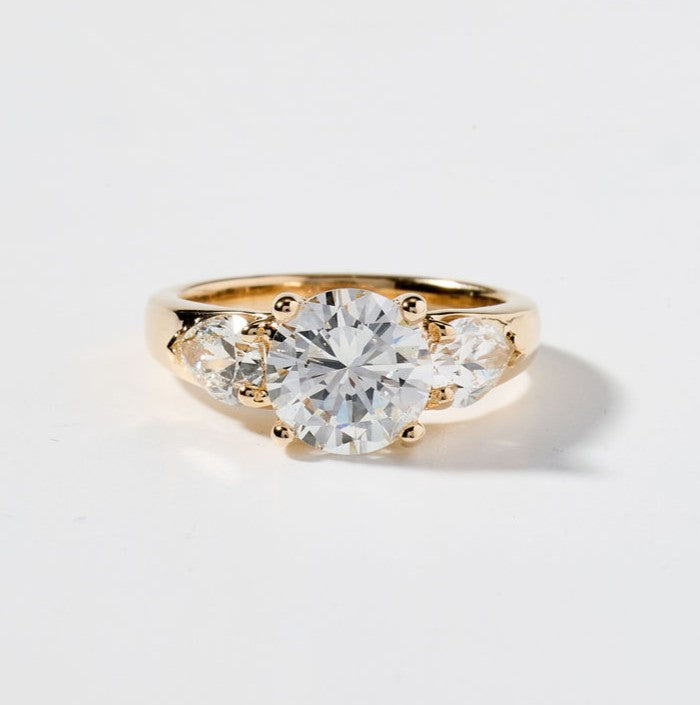 Three Stone Engagement Ring