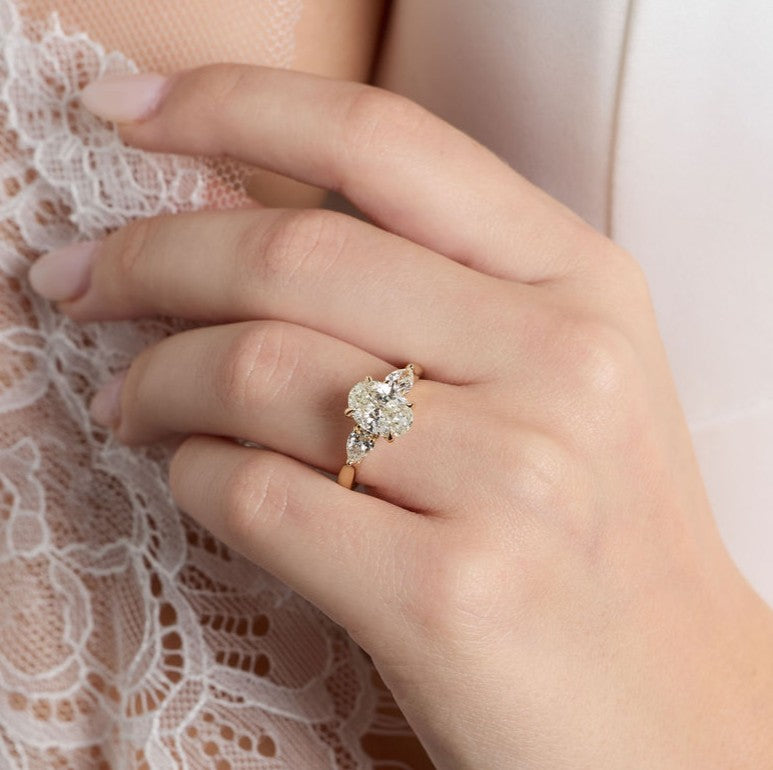 Three Stone Engagement Ring