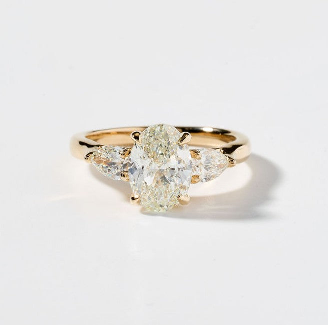 Three Stone Engagement Ring