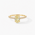 Candlelight Oval Engagement Ring