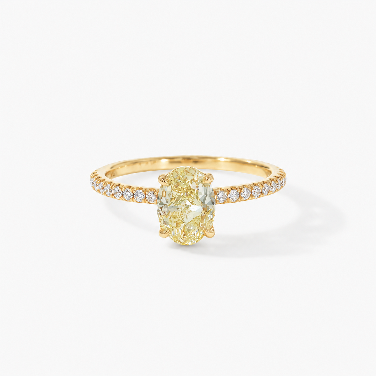 Candlelight Oval Engagement Ring