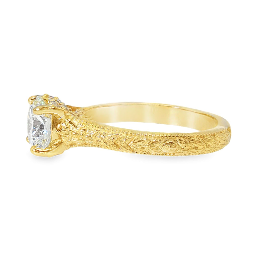 Filigree Engagement Ring