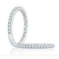A. JAFFE Platinum Diamond Band
