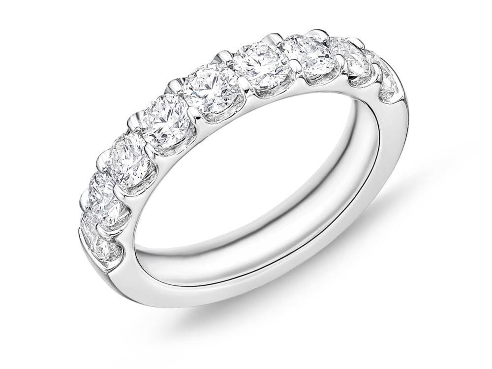 Memoire Platinum Odessa 9-Stone Band