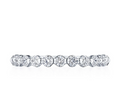 Tacori 18k Two-Prong Diamond Band