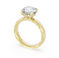 Tacori Round Solitaire Cigar Band Engagement Ring