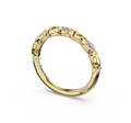 Tacori Sculpted Crescent | Marquise Pattern Band in 14kt Yellow Gold