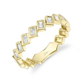 Shy Creations Diamond Baguette Bezel Band