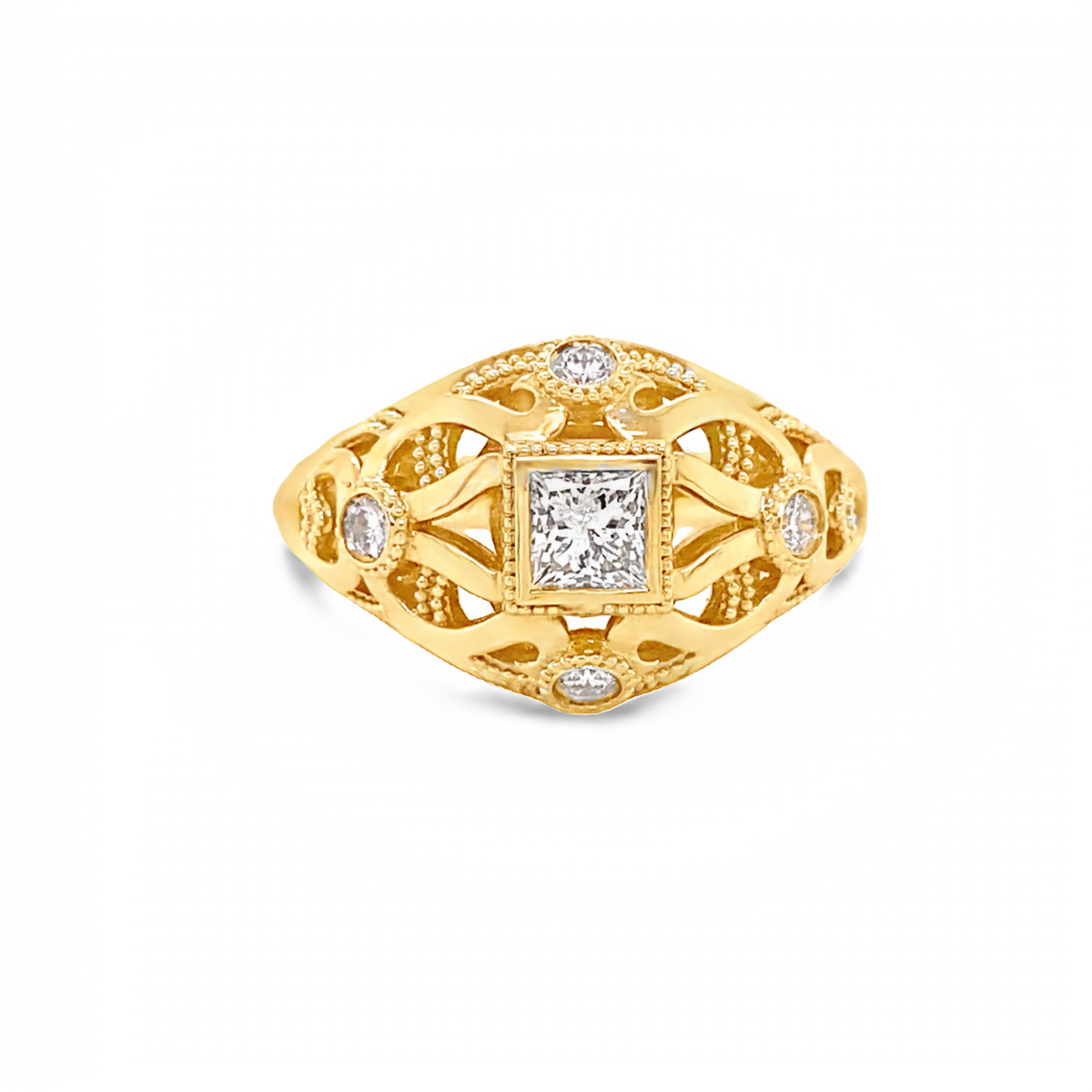 Vintage Freeform Ring