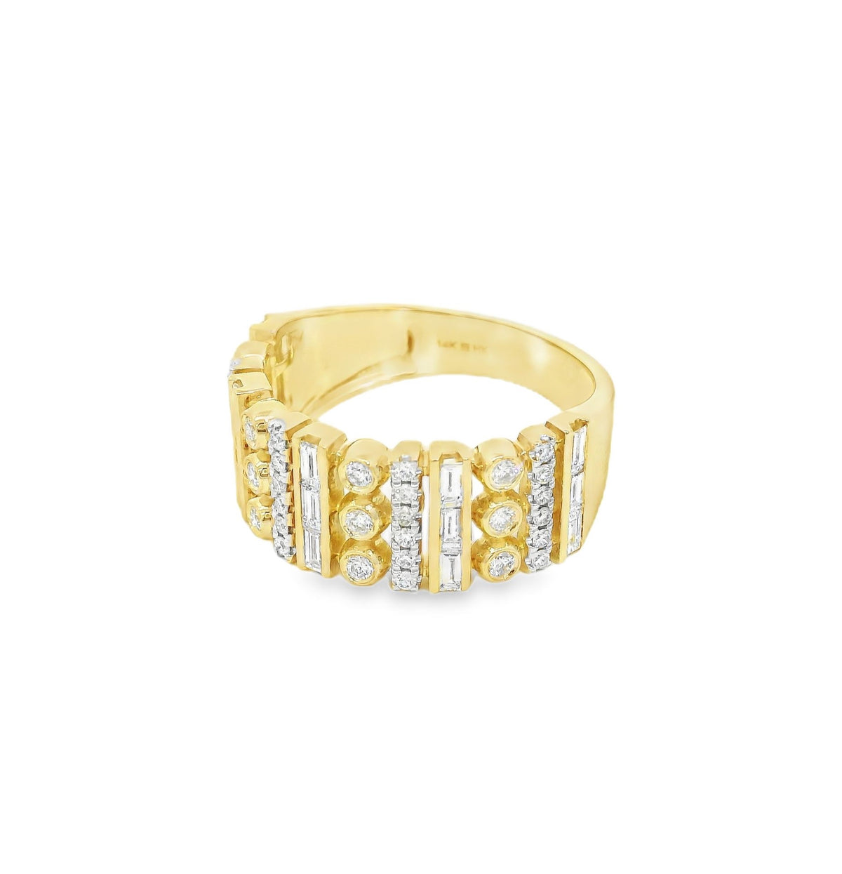 Urbaetis Fine Jewelry Diamond Cigar Band, view 3