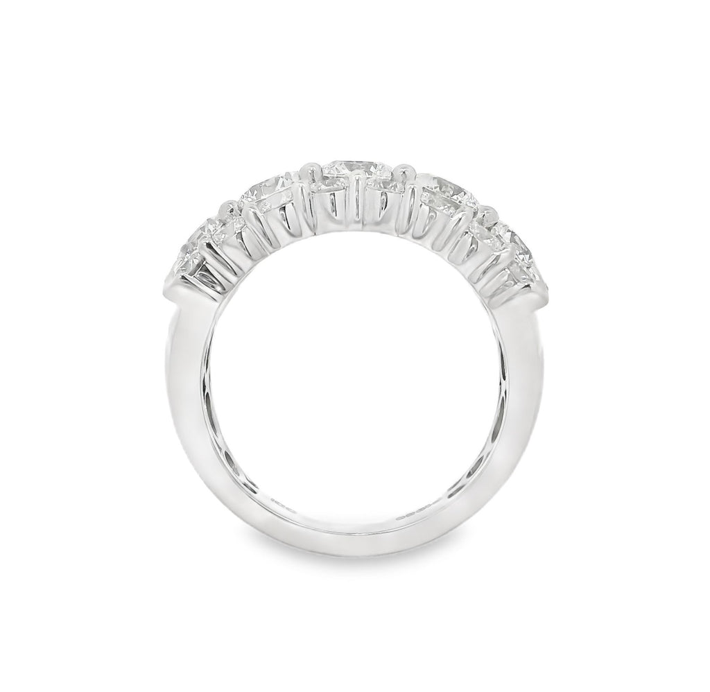 Custom Baxter's Forevermark Diamond Band, view 4