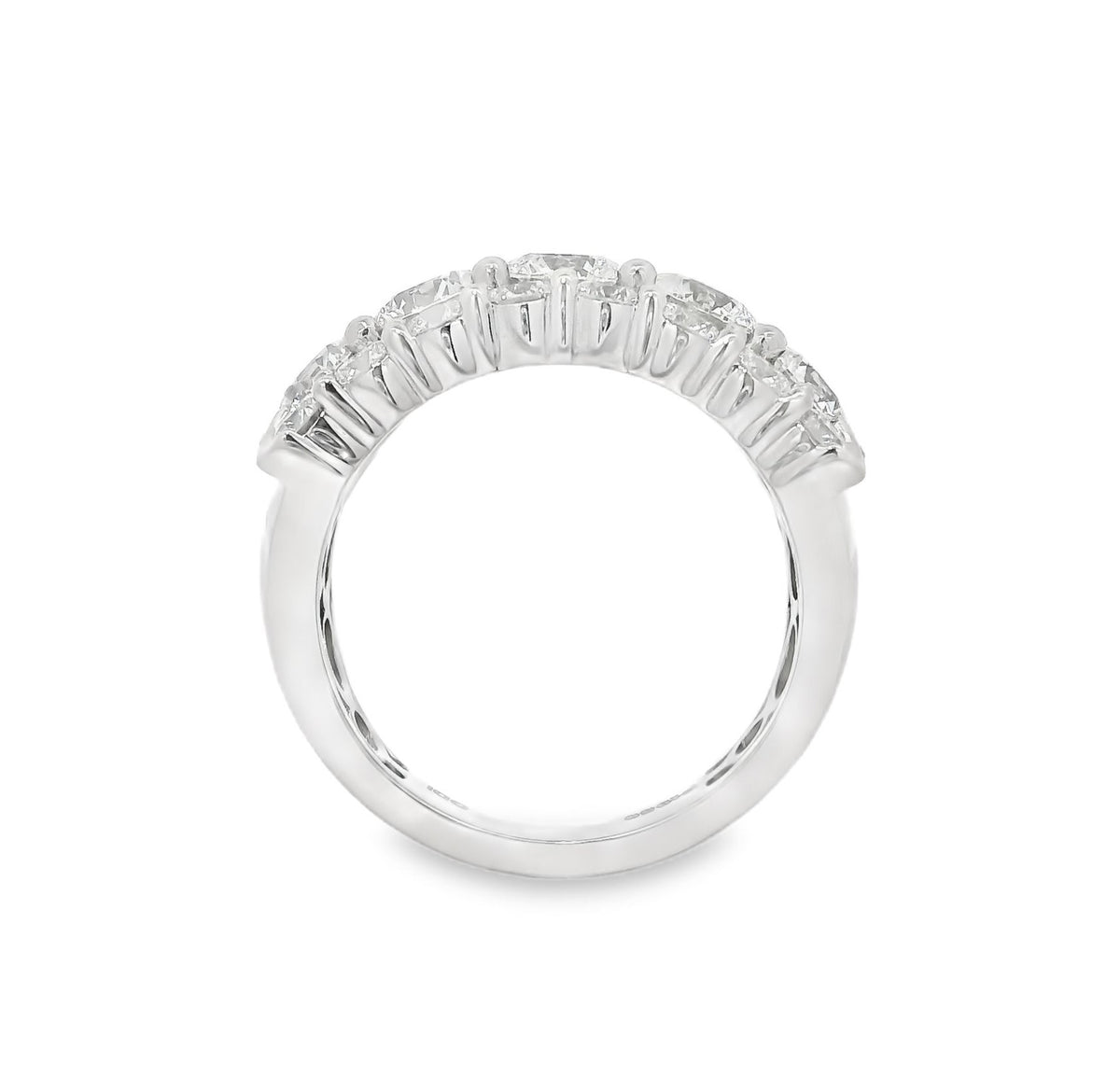Custom Baxter's Forevermark Diamond Band, view 4