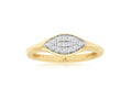 Royal Jewelry Manufacturing Pave Diamond Ring