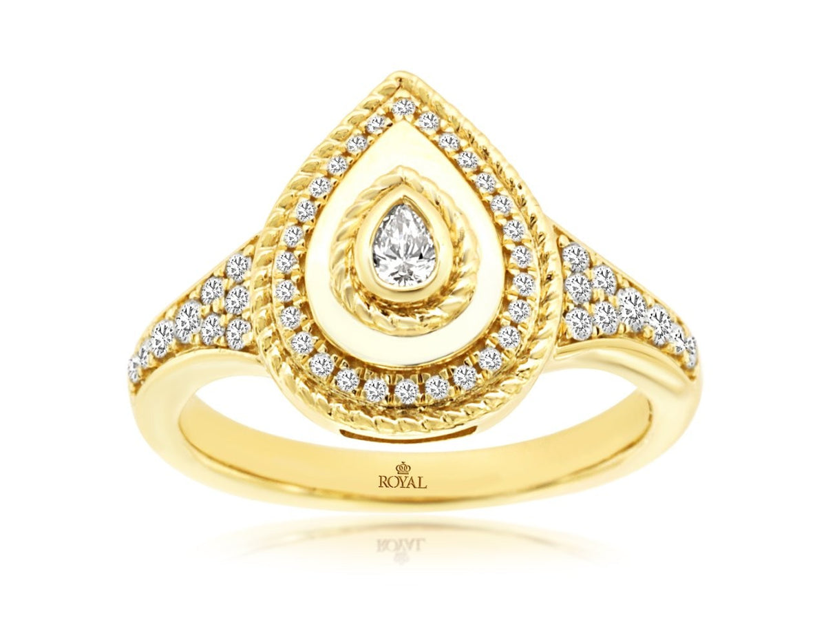Royal Jewelry Manufacturing Diamond Statement Ring