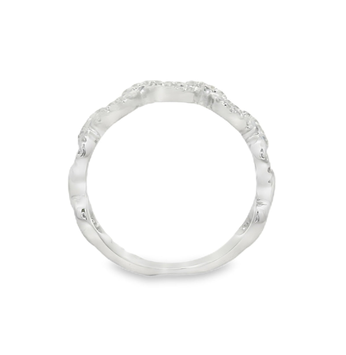 Arya's Collection Diamond Open Link Band, view 4