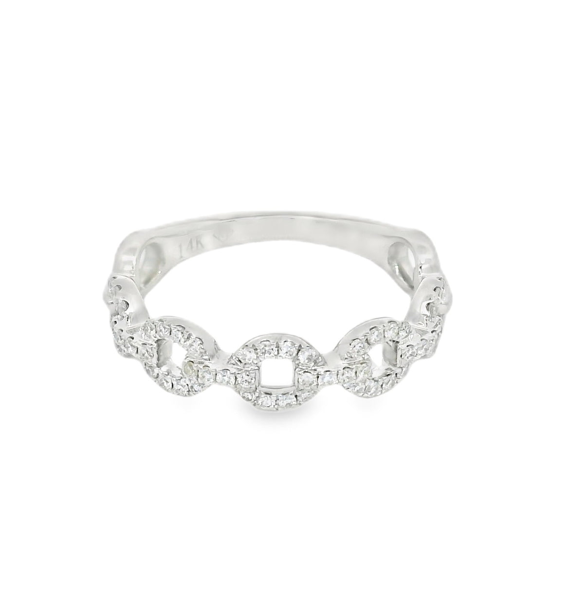 Arya's Collection Diamond Open Link Band, view 3