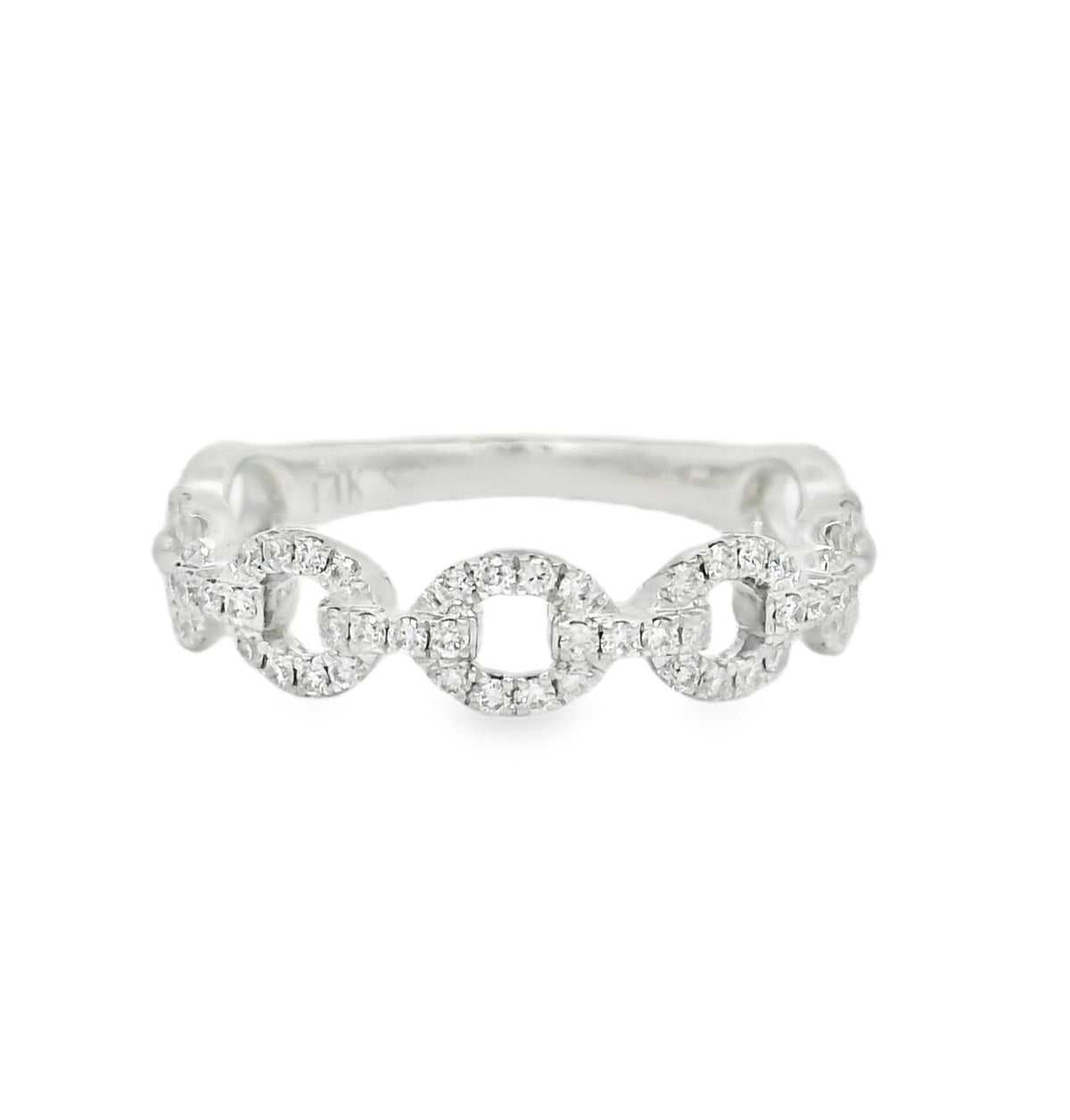 Arya's Collection Diamond Open Link Band