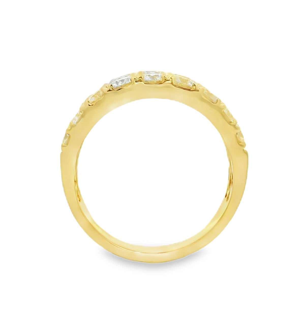Arya's Collection Diamond Triple Row Band, view 4
