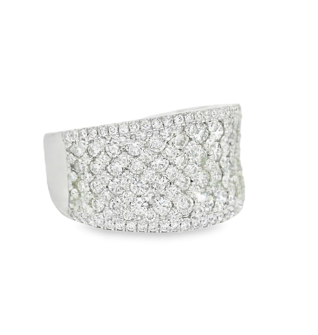 Arya's Collection Diamond Concave Band, view 2