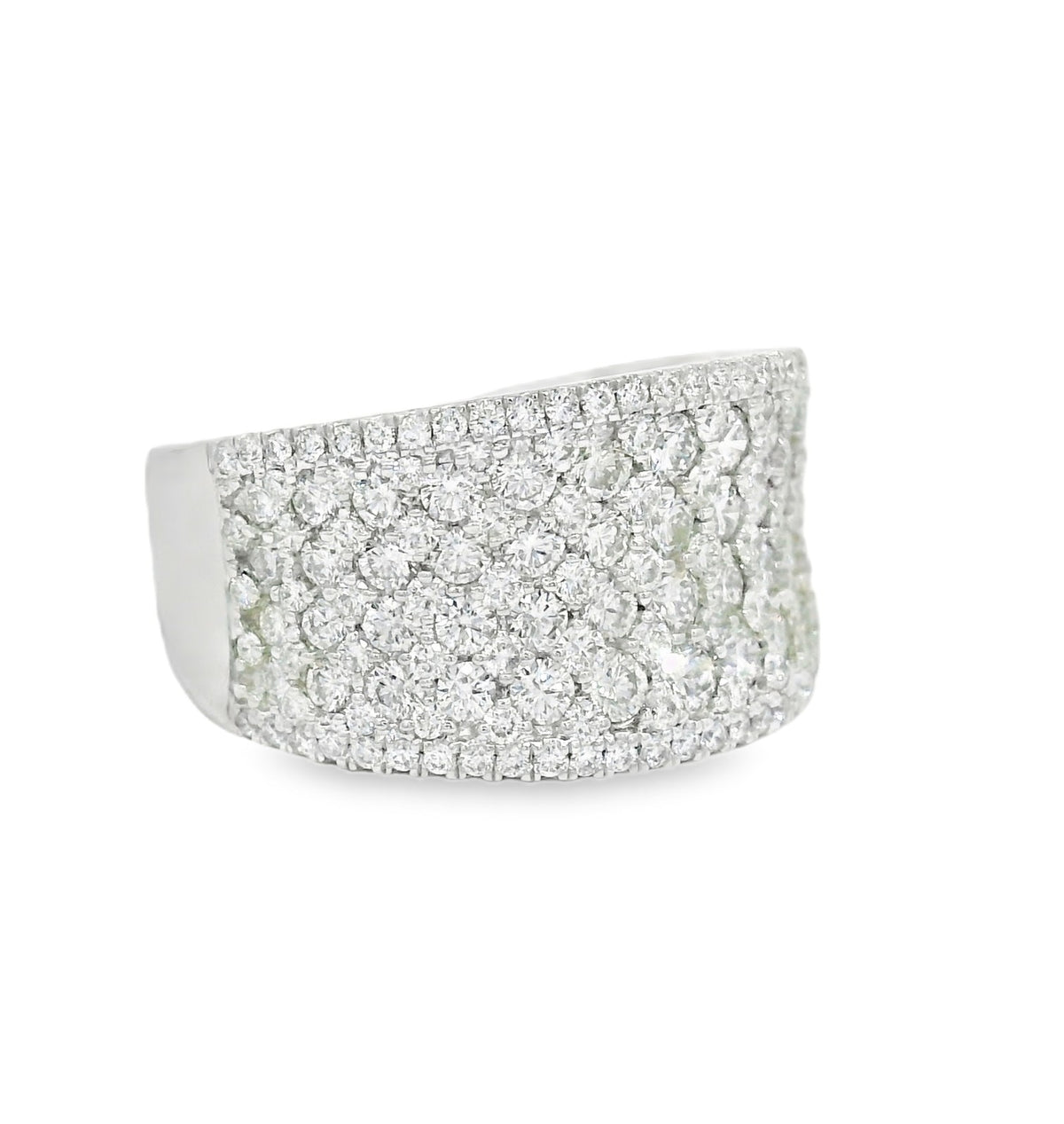 Arya's Collection Diamond Concave Band, view 2