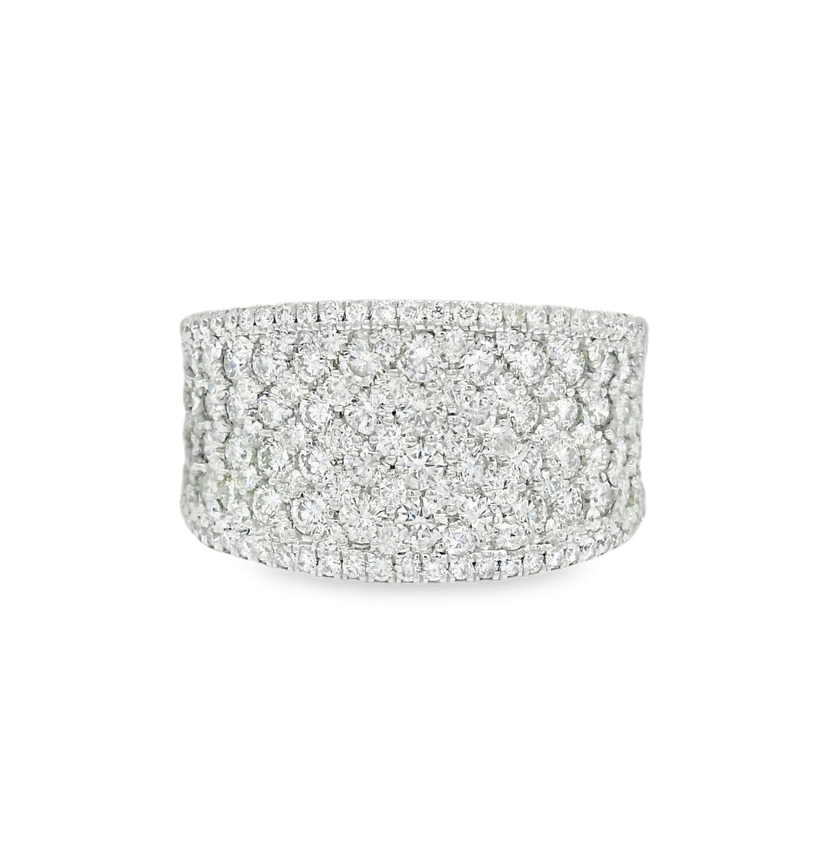Arya's Collection Diamond Concave Band