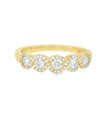 Arya's Collection Diamond Halo Band