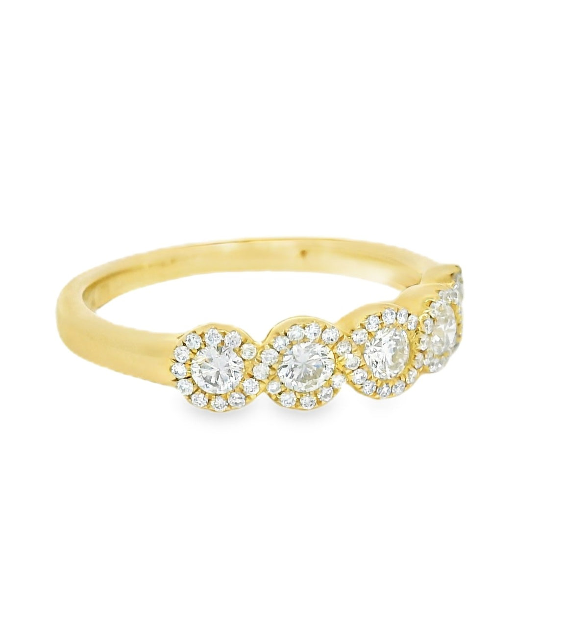 Arya's Collection Diamond Halo Band, view 2