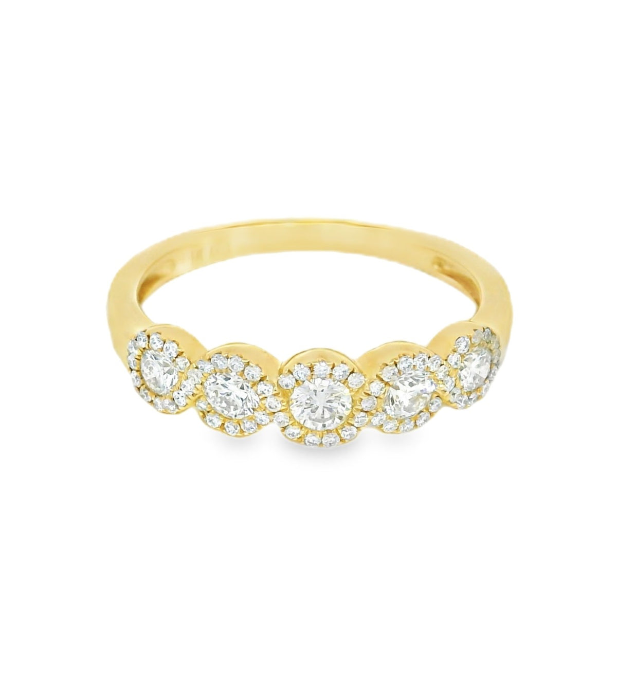 Arya's Collection Diamond Halo Band, view 3