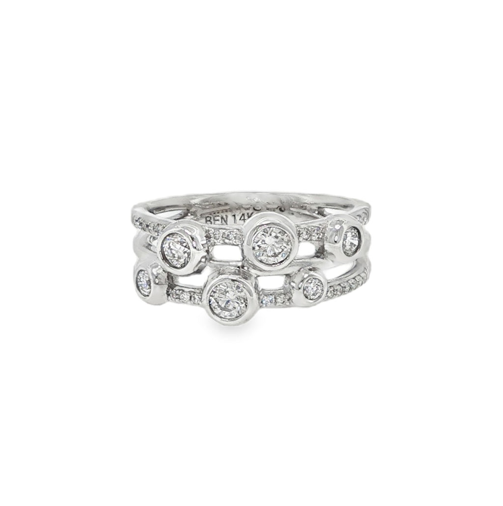H.J. Namdar Diamond Bezel Galaxy Ring