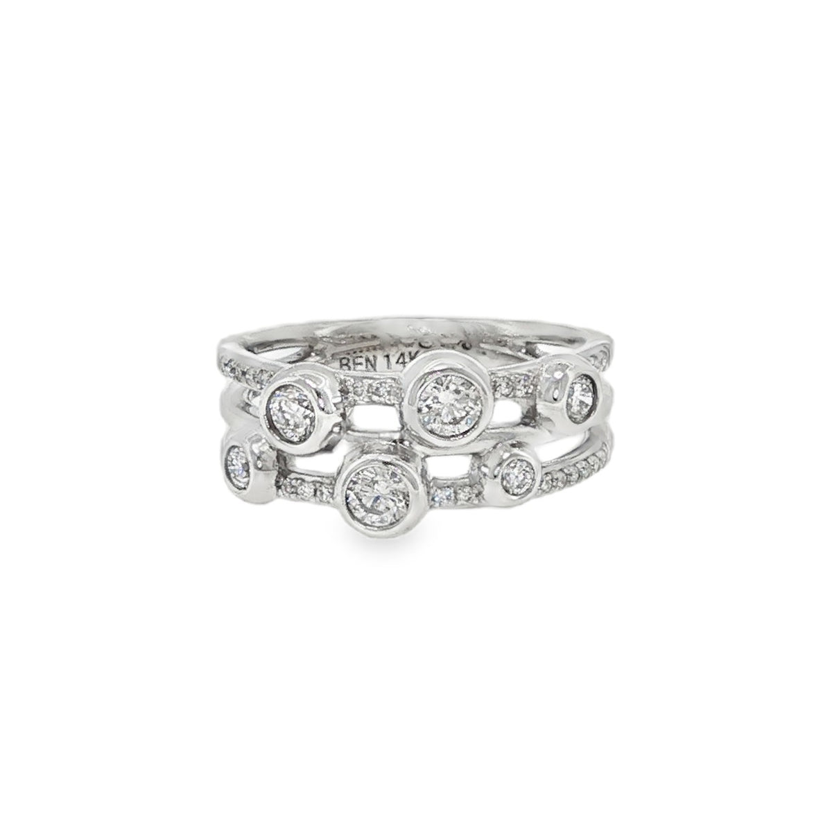 H.J. Namdar Diamond Bezel Galaxy Ring