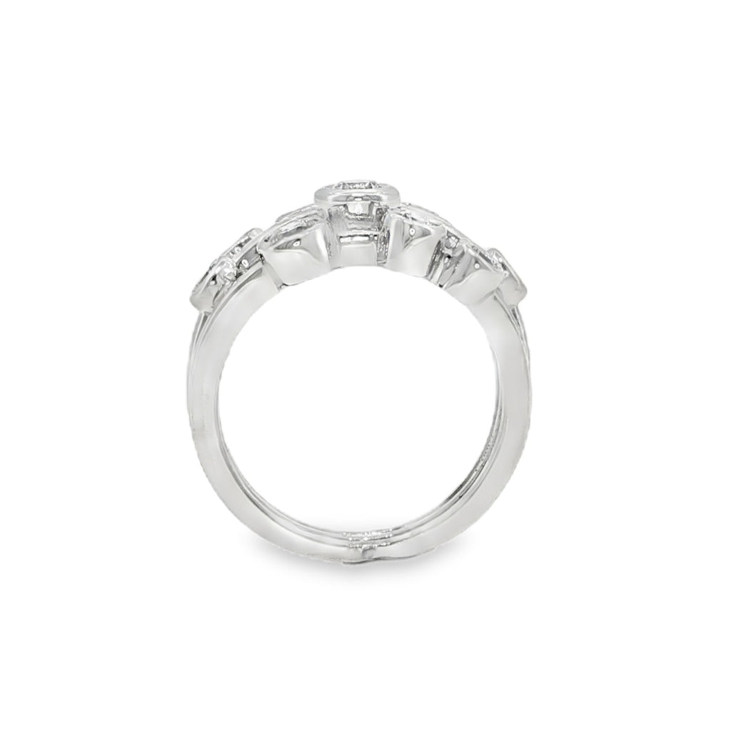 H.J. Namdar Diamond Bezel Galaxy Ring, view 3