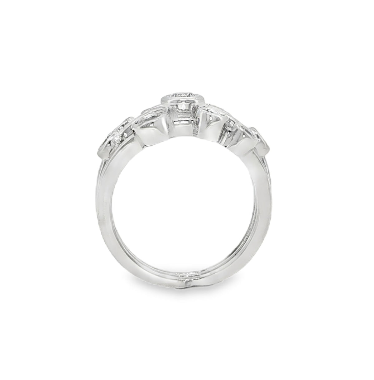 H.J. Namdar Diamond Bezel Galaxy Ring, view 3