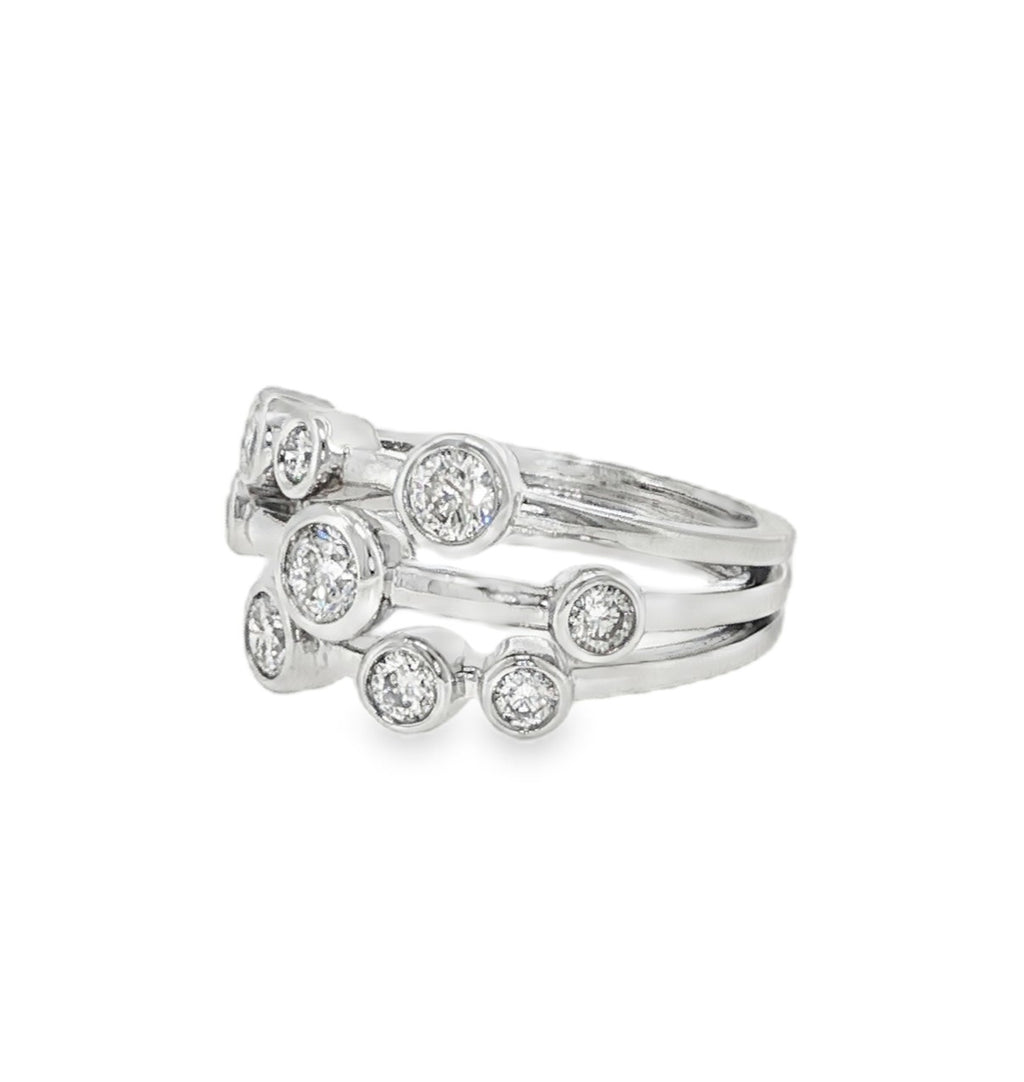 H.J. Namdar Diamond Bezel Galaxy Ring, view 2