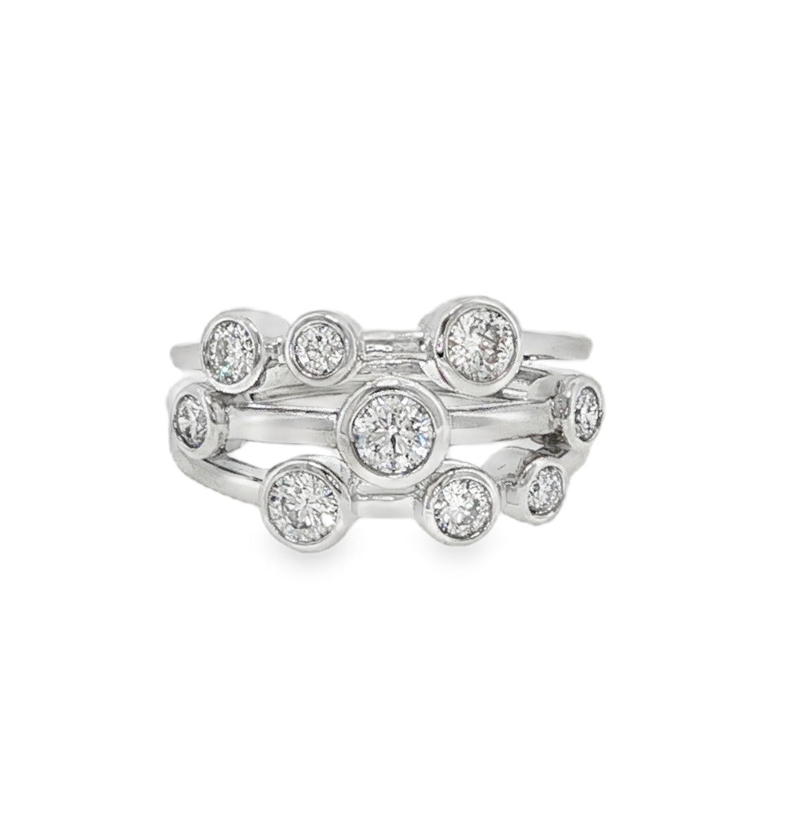 H.J. Namdar Diamond Bezel Galaxy Ring