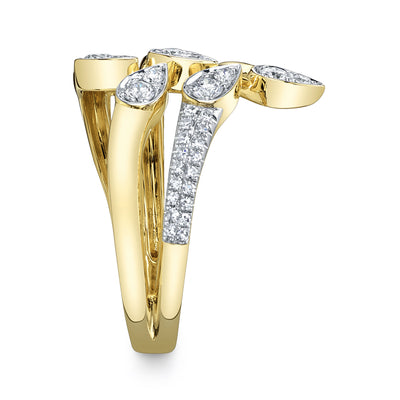 Shy Creations Diamond Pear Ring, view 2