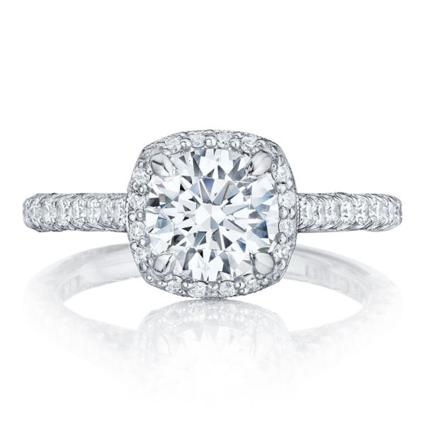 Tacori Petite Crescent Engagement Ring