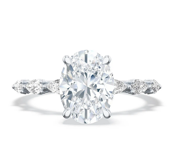 Tacori Oval Solitaire Engagement Ring