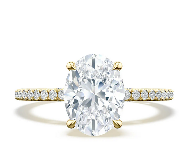 Tacori Oval Solitaire Engagement Ring