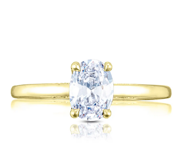 Tacori Oval Solitaire Engagement Ring