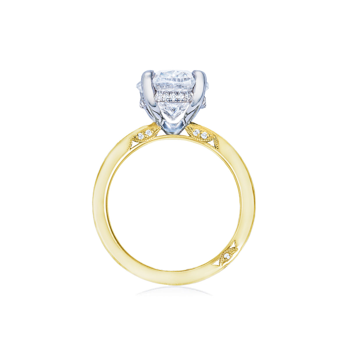 Tacori Oval Solitaire Engagement Ring, view 2