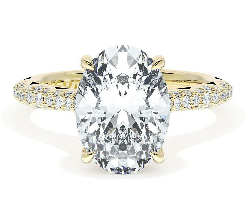 Tacori Founder's Collection | Oval Bloom Engagement Ring