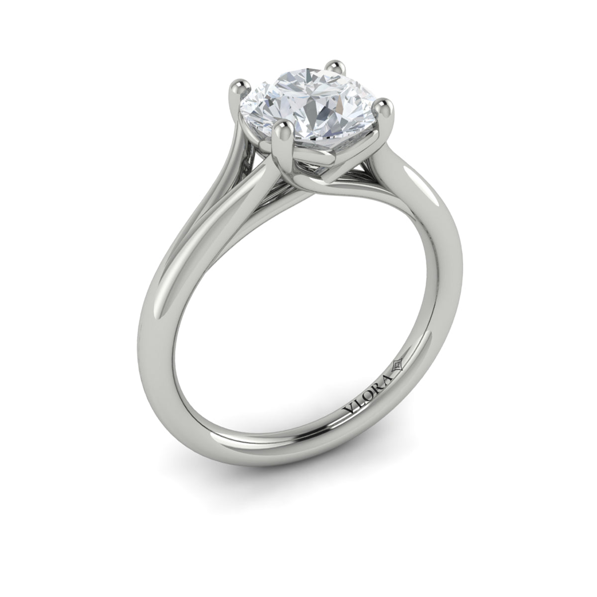 Vlora Jewels Classic Solitaire Engagement Ring