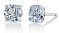 OM Jewelry Diamond Stud Earrings