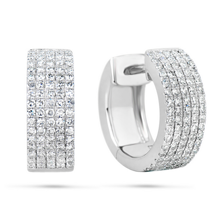 Dilamani Diamond Huggie Earring