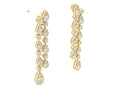 Dilamani Diamond Double Drop Earrings
